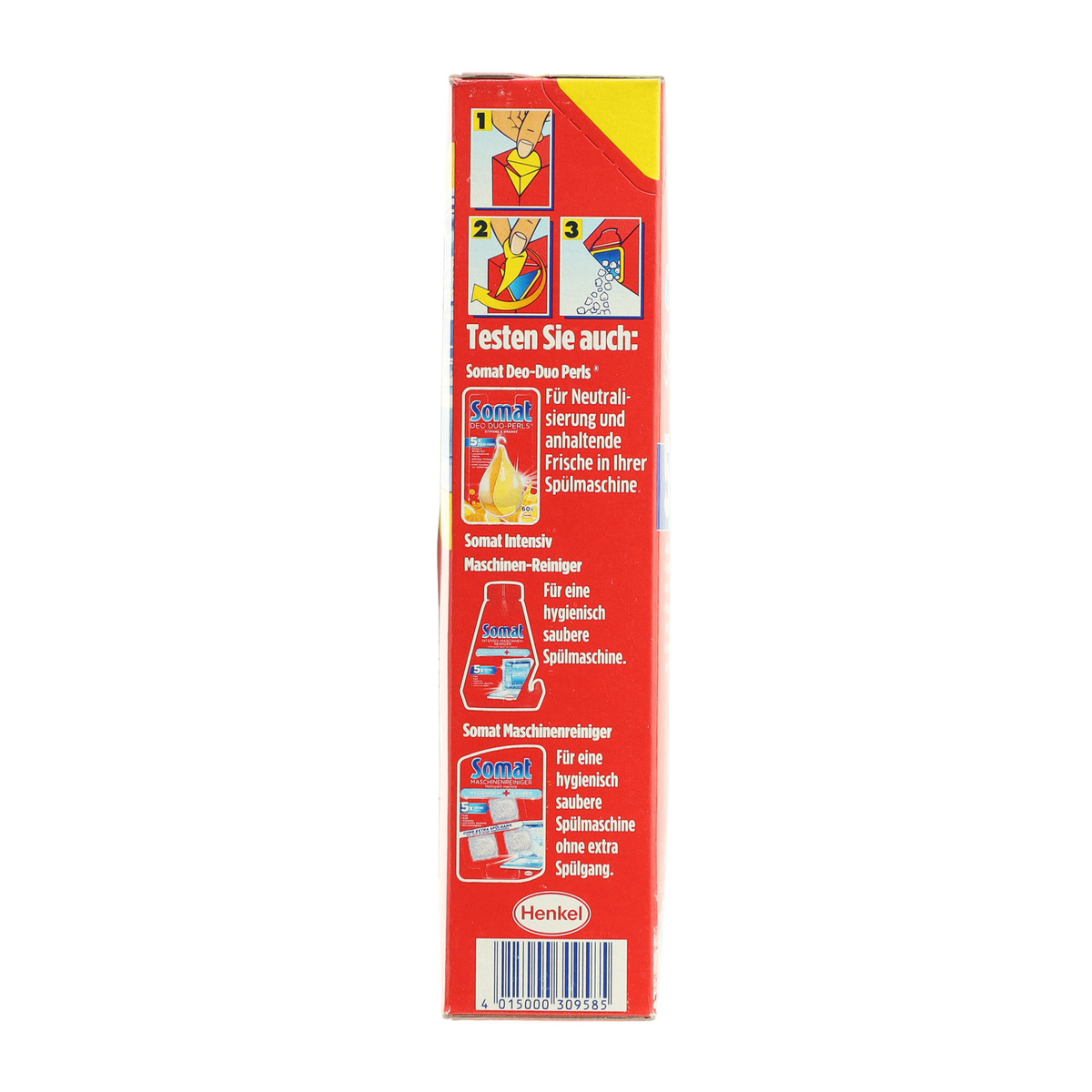 SOMATSALT - Genuine OEM Henkel Dishwasher Somat Salt, 1.2kg